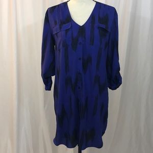 Purple & Black URBAN OUTFITTERS “shirt dress